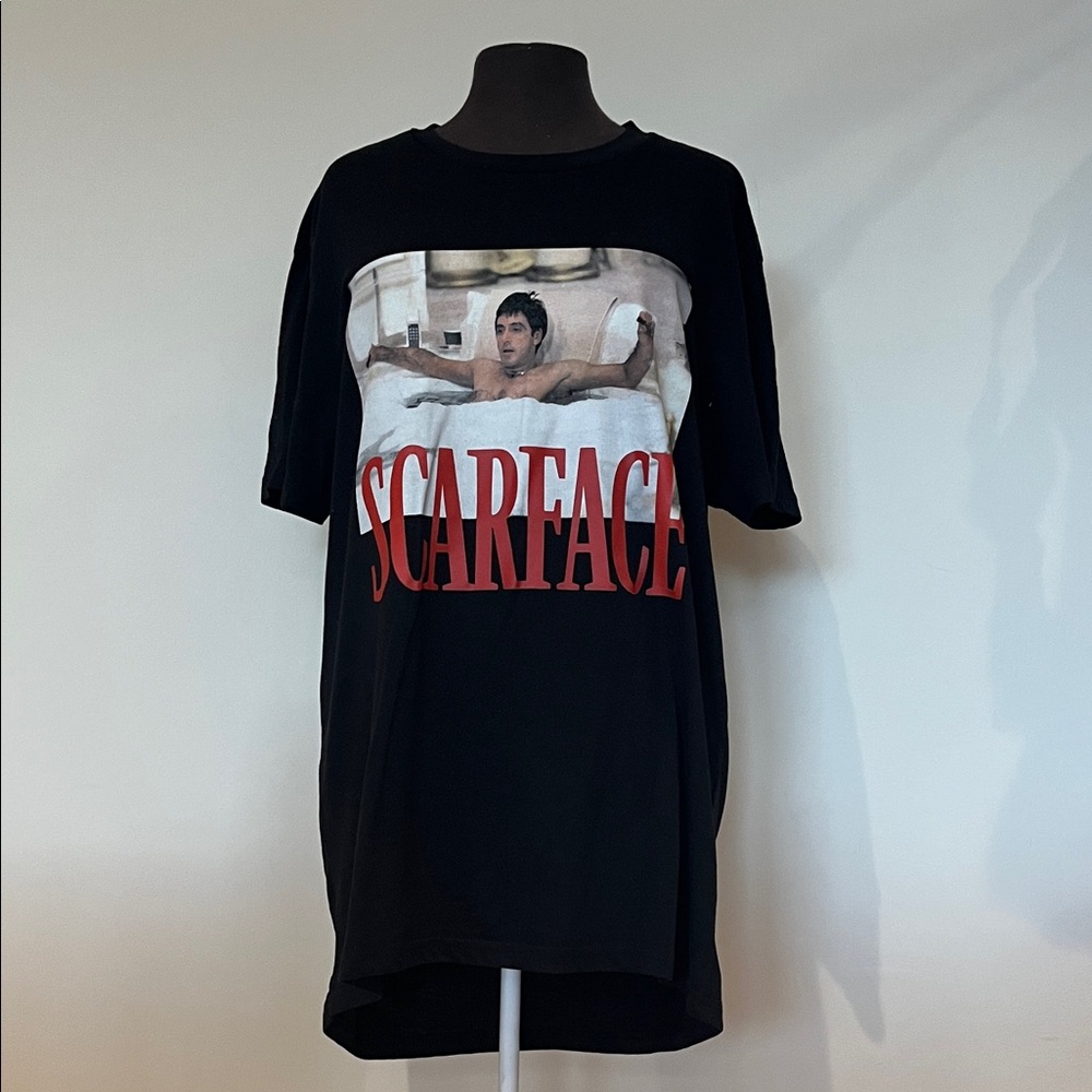 Scarface black graphic tee